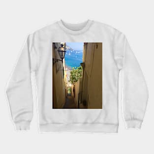 Positano Beach Crewneck Sweatshirt